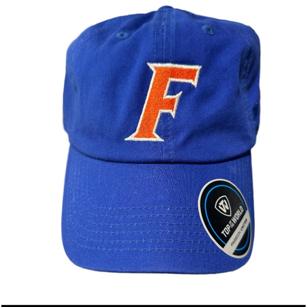 Top of the World Florida Gators Blue Adjustable Strapback Hat Embroidered NEW
